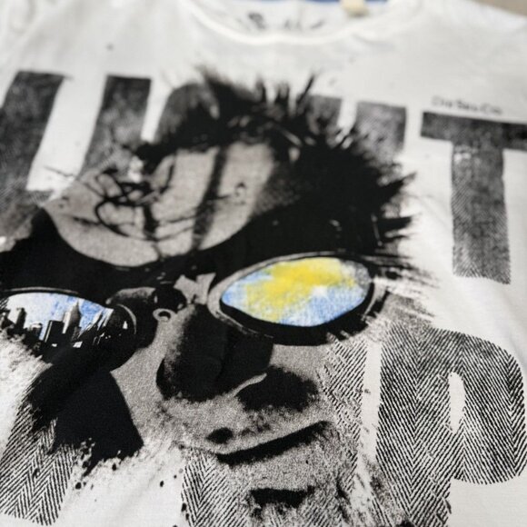 Y2K Diesel Sunglasses Light it Up T-Shirt - Picture 4 of 11